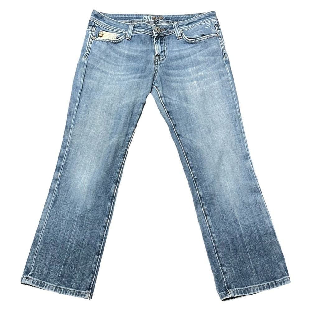 Miss me cropped denim jeans size 28